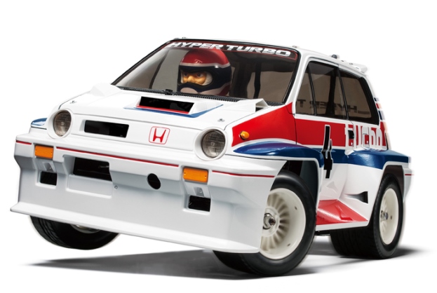 TAMIYAホンダシティターボラジコンカー