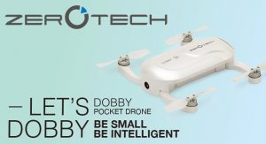 スマホ連携で自撮りに特化したドローン「ZEROTECH DOBBY」