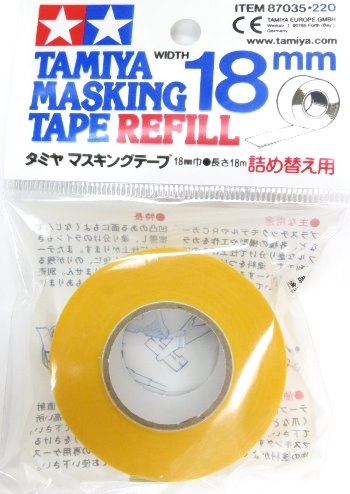 タミヤ メイクアップ材シリーズ No.35 マスキングテープ 18mm (詰替え)